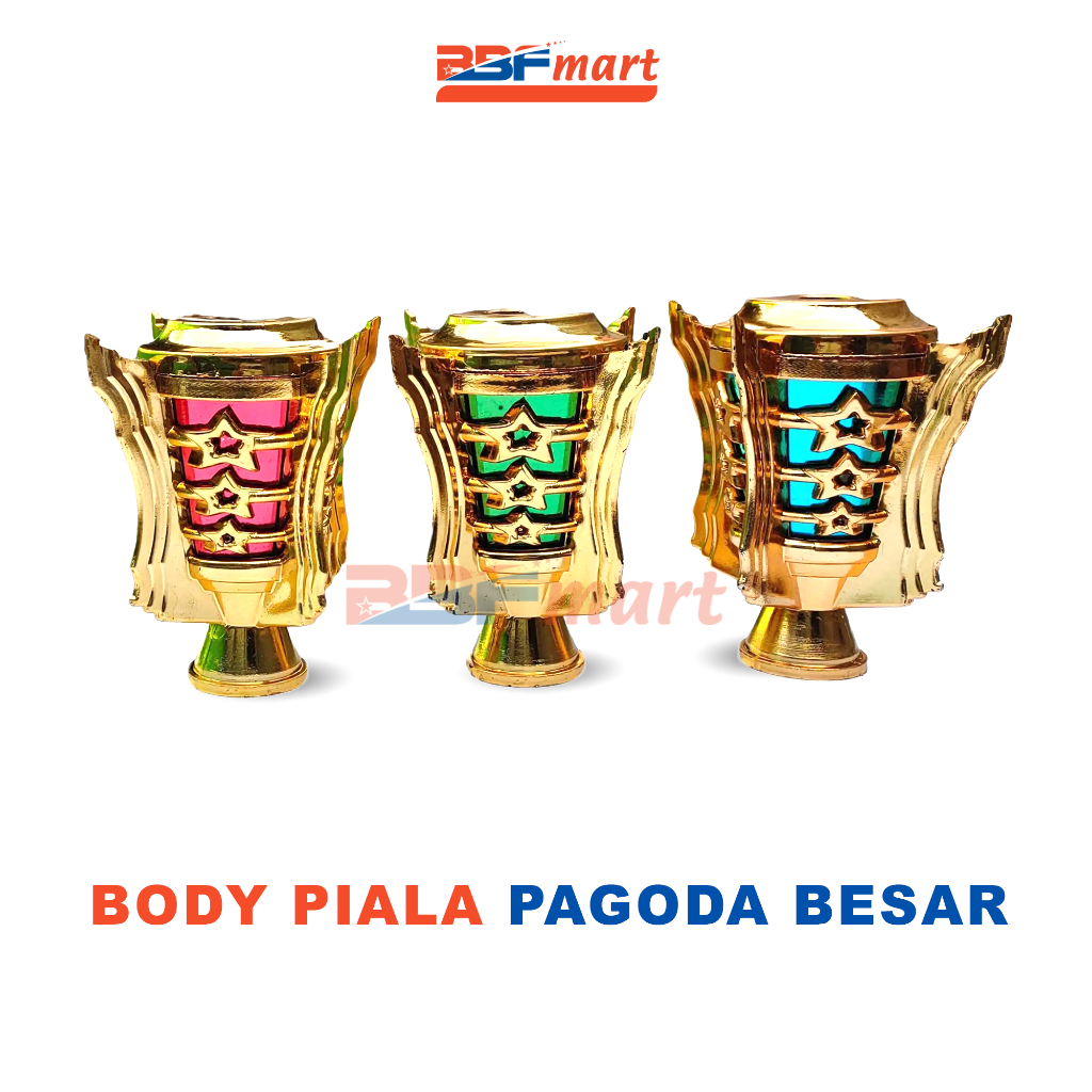 Body Piala Model PAGODA BESAR | Sparepart Piala
