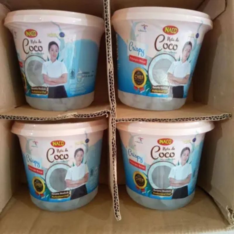 

(DUSAN) Nata de coco crispy 1 kg x 6 pcs