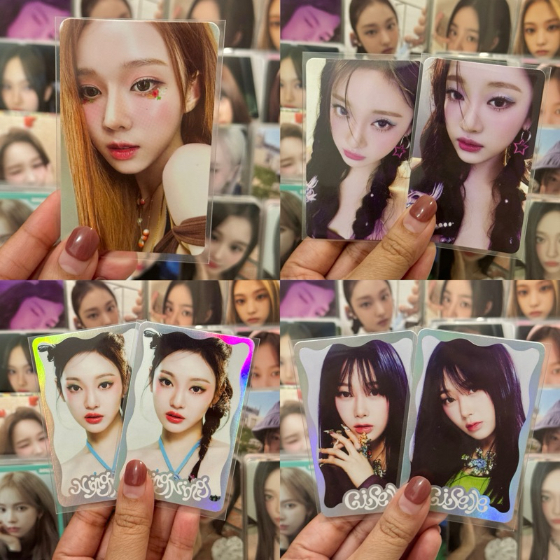 AESPA BETTER THINGS TRADING CARD PHOTOCARDS