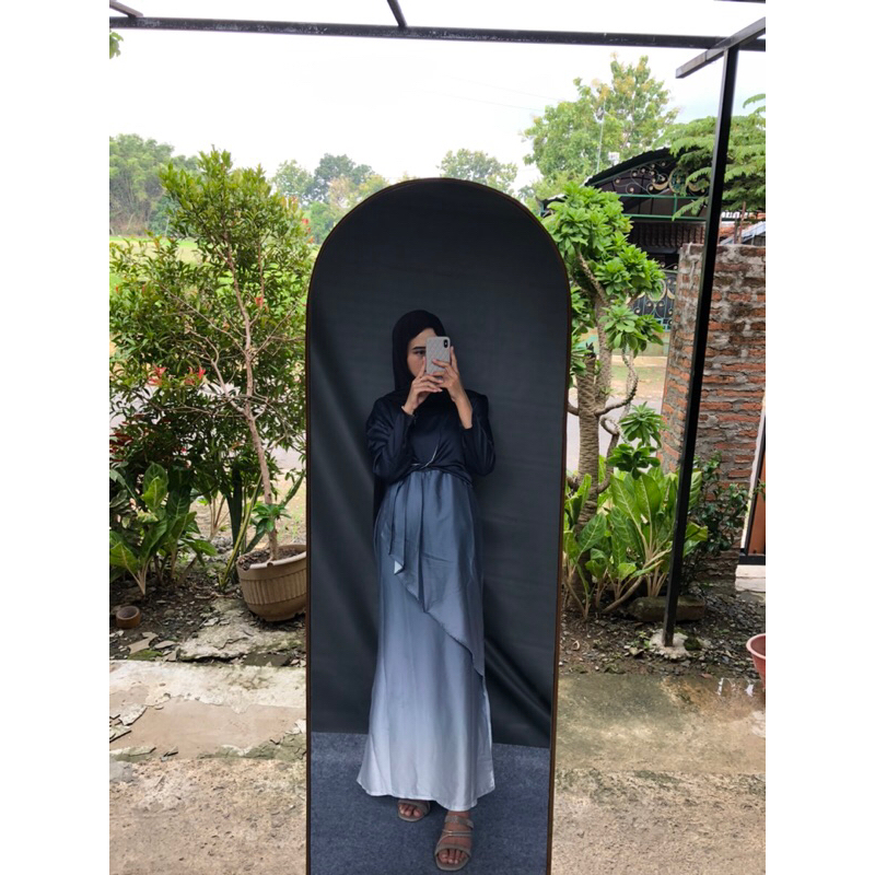 Dress Lebaran Silk Gradasi