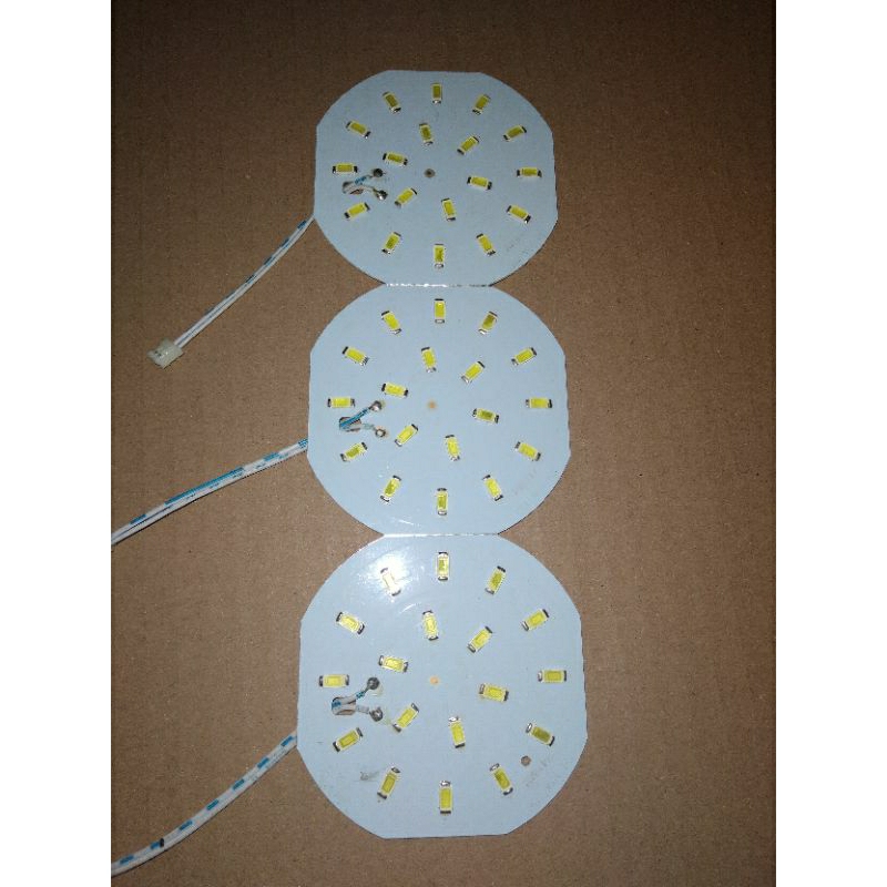 led pcb almu dc 3v 7watt BARU(reject)