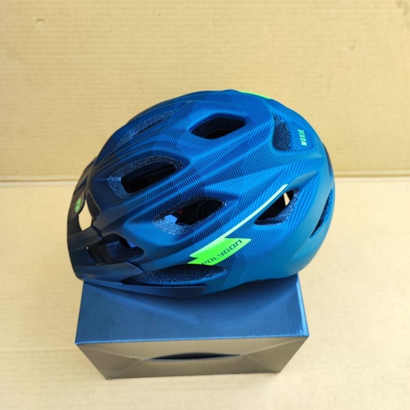 Helmet Moxie Polygon Matt Tosca Size L. Helm Sepeda Polygon