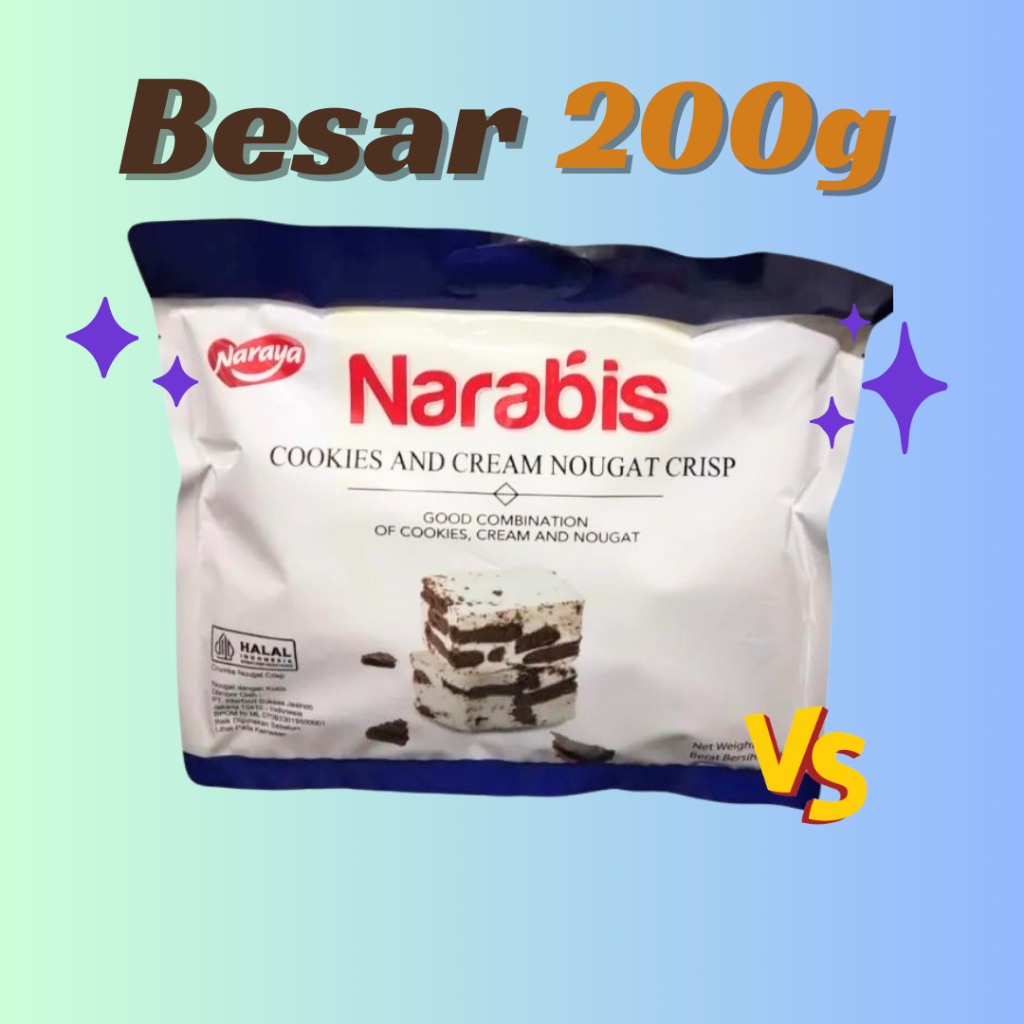 

FAVORIT Promo Narabis Naraya Nougat 200 gram