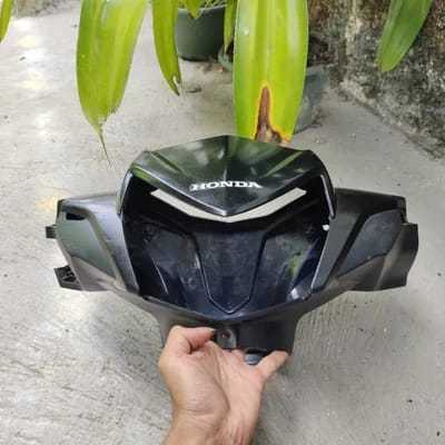 Batok Totok Kepala Stir Set Depan Belakang + Lampu Honda Supra X 125 FI Injeksi 2014 2015 2016 Origi