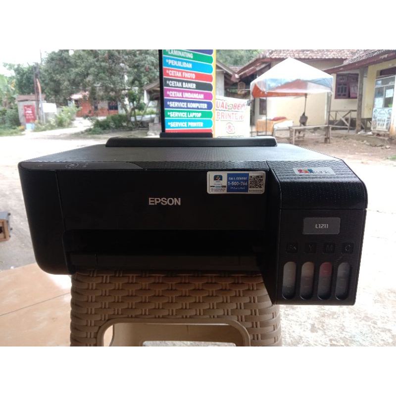 Epson L1211 print only second
