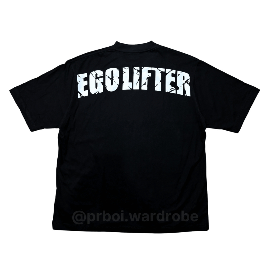 OVERSIZED T-SHIRT MONOCHROME EDITION "EGOLIFTER" - PRBOI