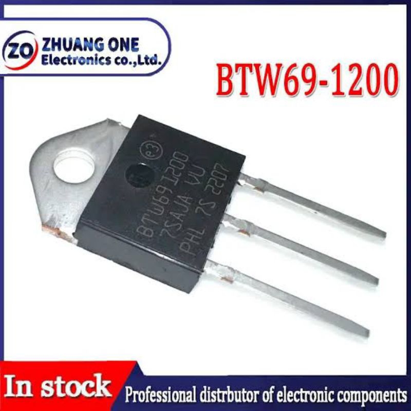 BTW69-1200 TO-3P BTW691200 TO3P BTW69 1200V BTW69-1200RG SCR 7SAJA PHL