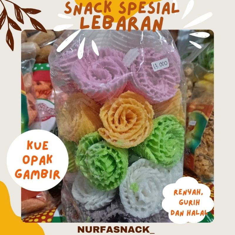 

SNACK LEBARAN ||KUE OPAK||