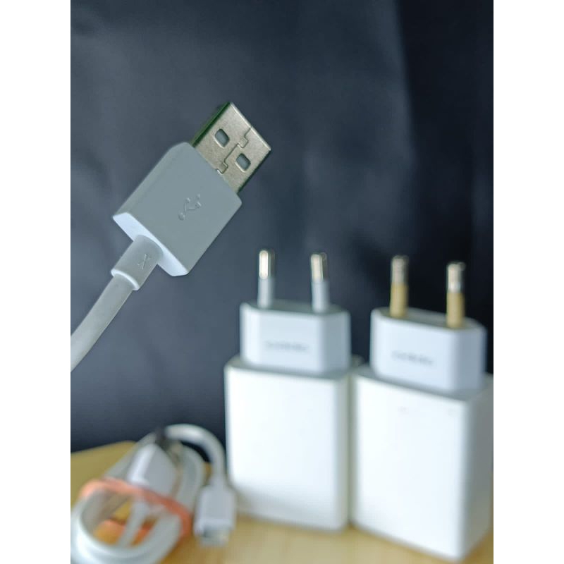 Batok Charge + Kabel Oppo Ori Copotan 10Watt 6AMPER Type C Kode X Dan I Cocok untuk semua hp Kuwalit