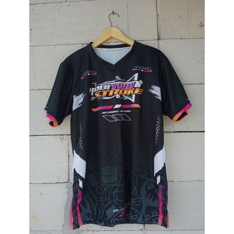 Jersey 2 stroke, kaos hoby 2 stroke, baju 2 tak