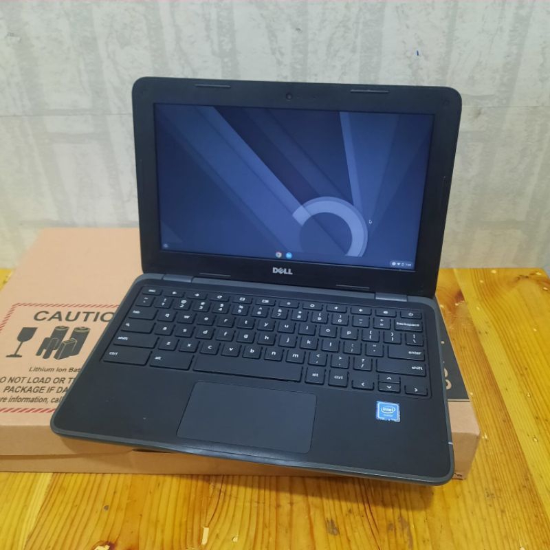 Laptop pelajar Dell Chromebook 11 3180 super ringan slim