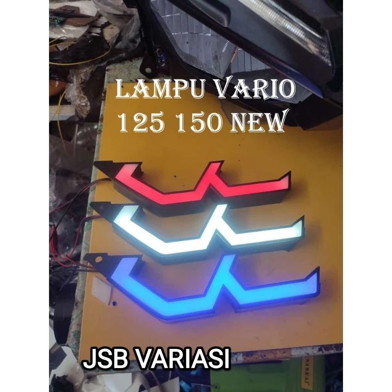 Lampu Variasi Hexagon Vario 160 , Vario 125 150 New Vario 125 150 Old Aerox Old , Aerox New , Nmax  