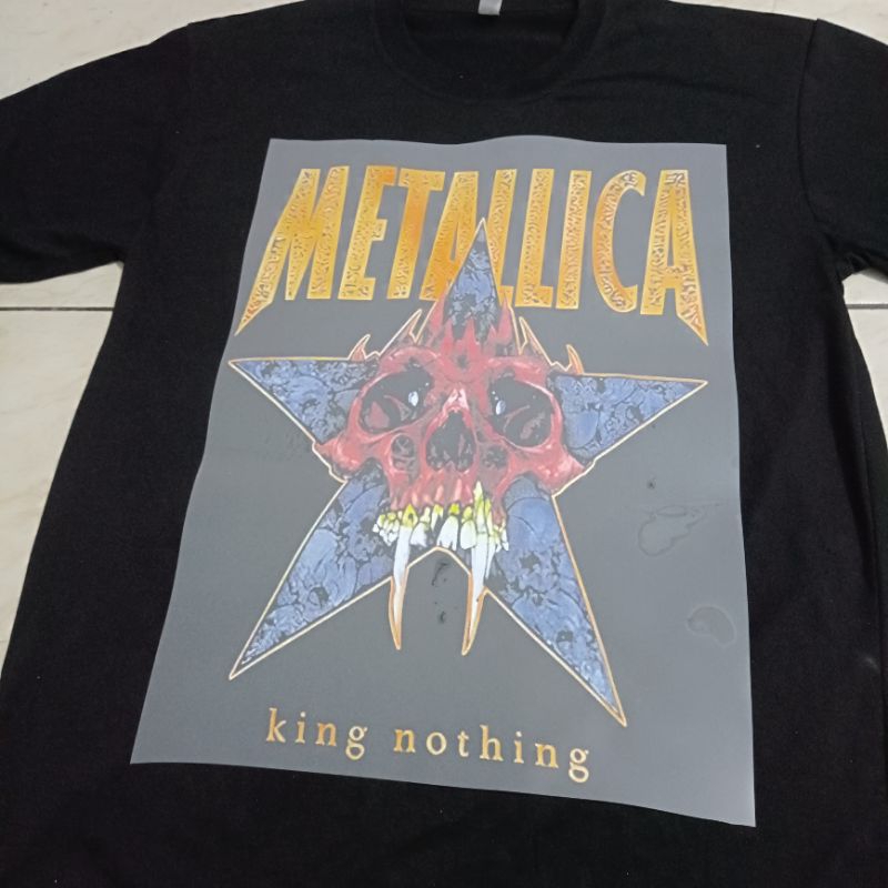 SABLON DTF BAND METALLICA SABLON RASTER DTF