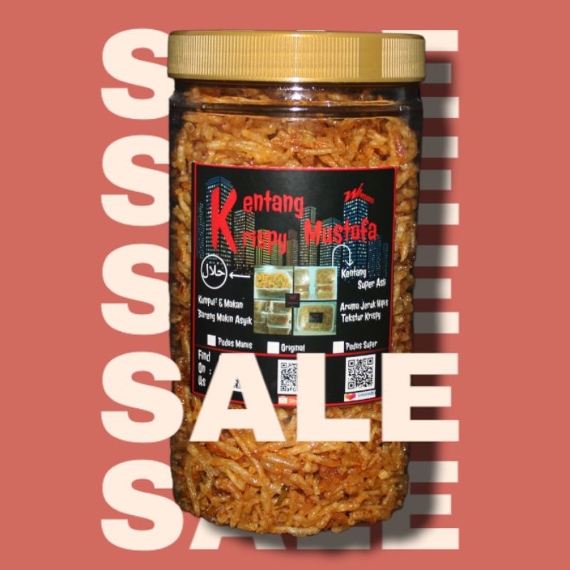 

Kentang Mustofa Crispy / Kentang Kriuk
