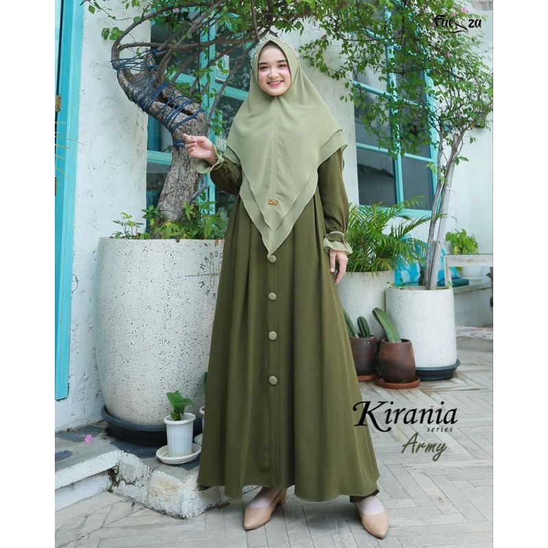 Gamis set Kirania Dress Only original by Faeyza