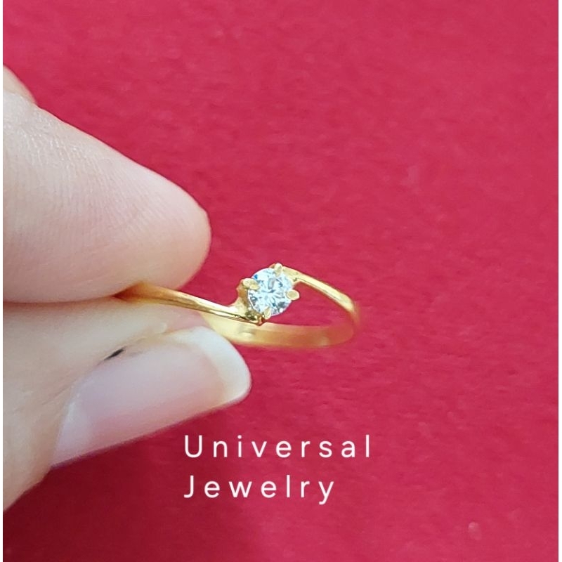 Cincin Dewasa Jasmine Emas Muda setengah gram