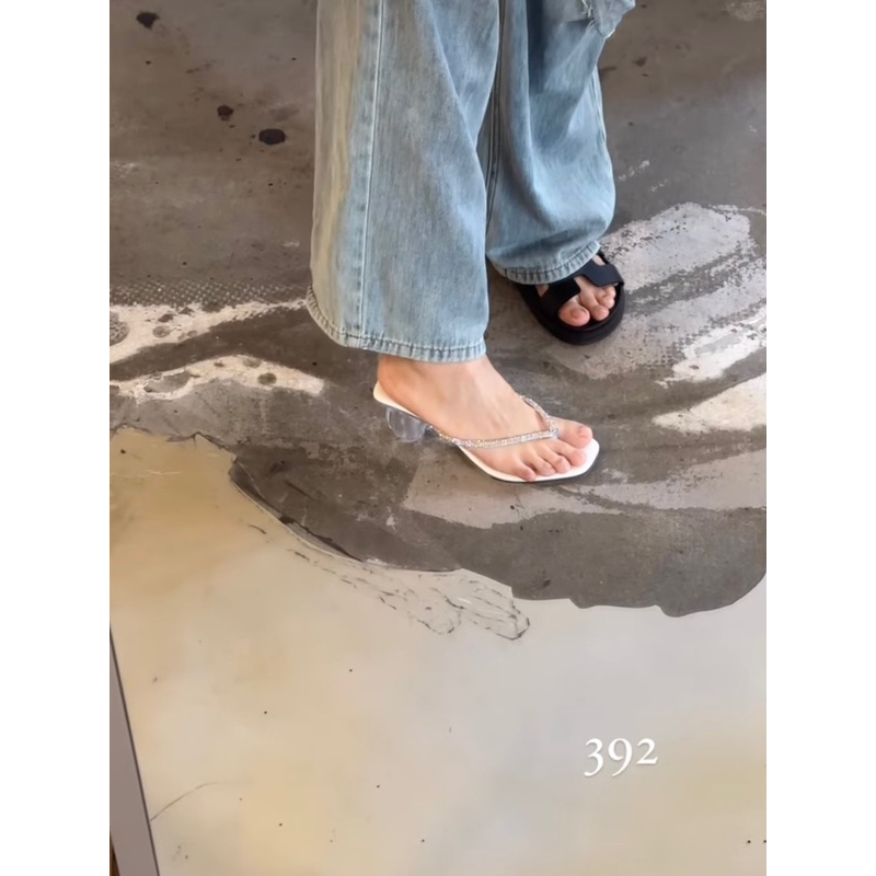 Transparant White Heels