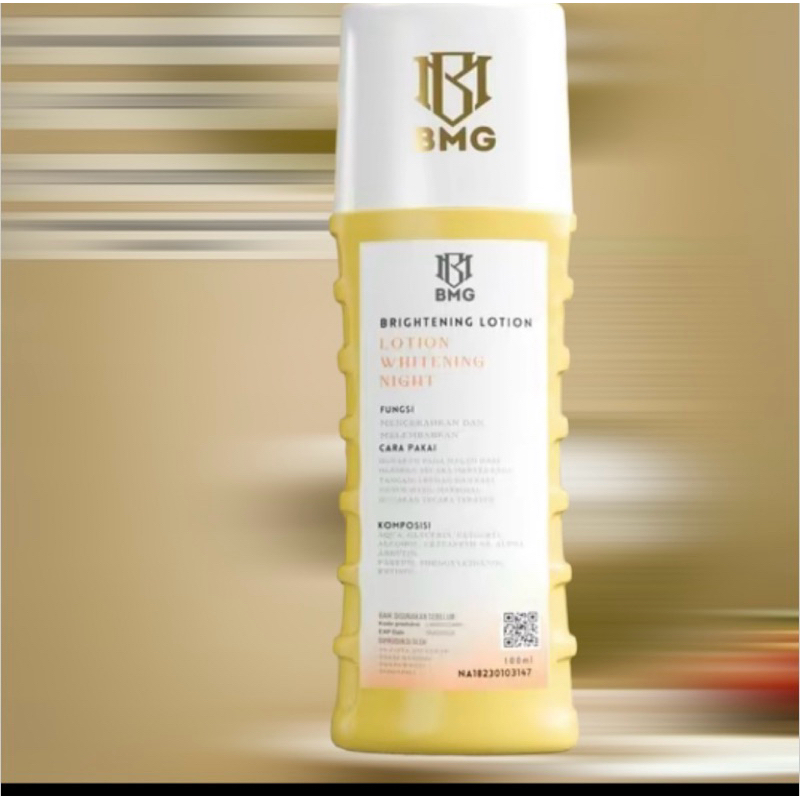 LOTION BRIGHTENING NIGHT KUNING BMG