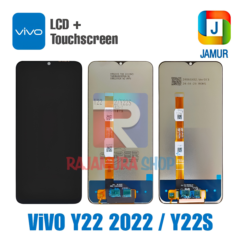 LCD VIVO Y22 2022 LCD VIVO Y22S LCD VIVO Y28 LCD VIVO Y17S LCD TOUCHSCREEN VIVO Y22 2022 Y22S Y28 Y1