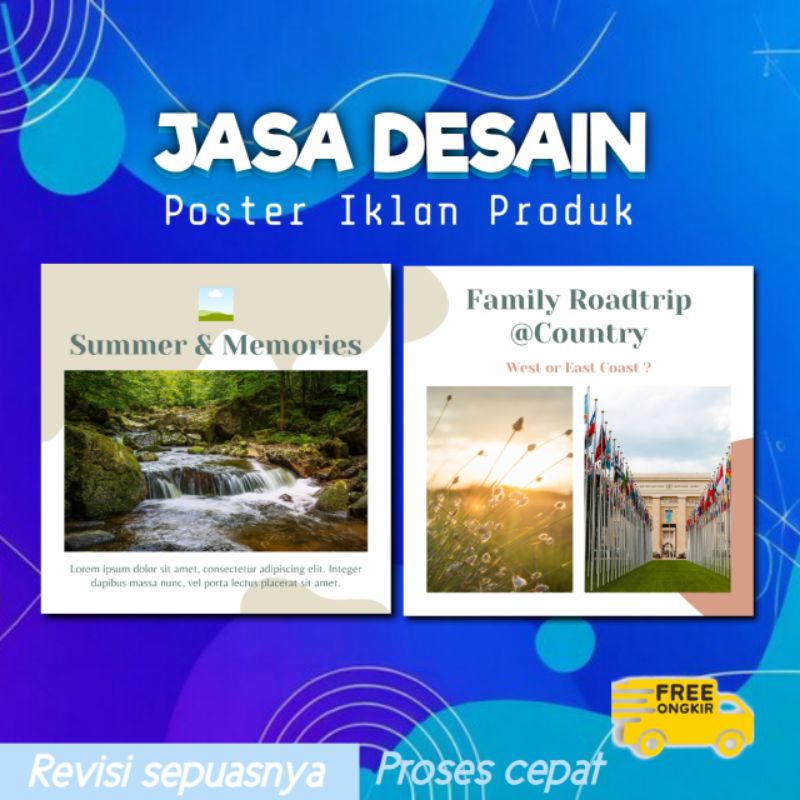 jasa desain poster feed Ig desain feed Ig desain murah