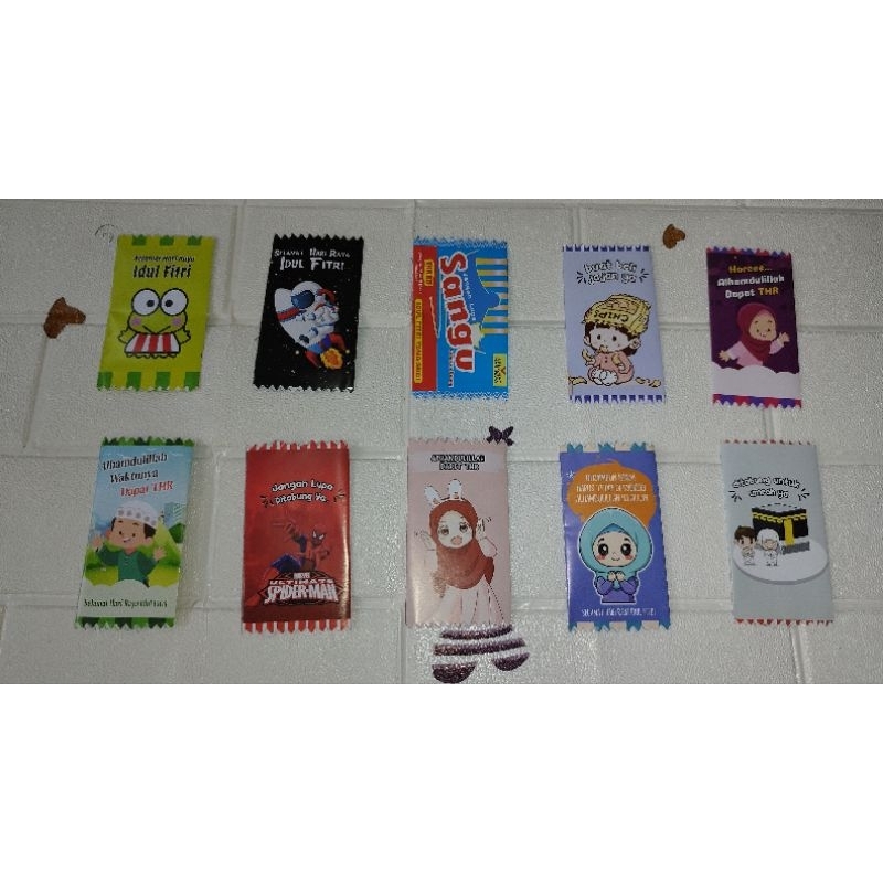 

Amplop idul fitri bentuk Permen