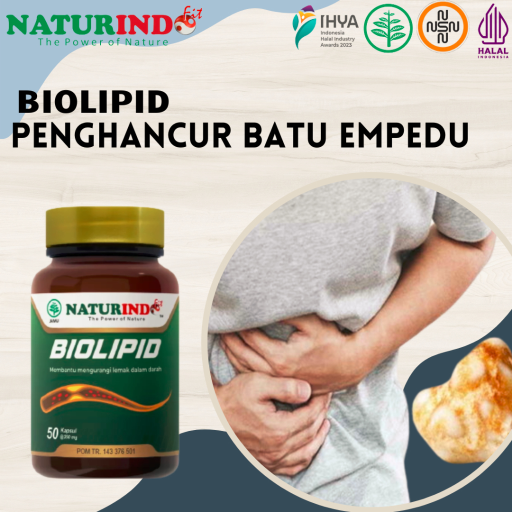 BIOLIPID BATU EMPEDU HERBAL PENGHANCUR BATU EMPEDU HERBAL ALAMI NATURINDO