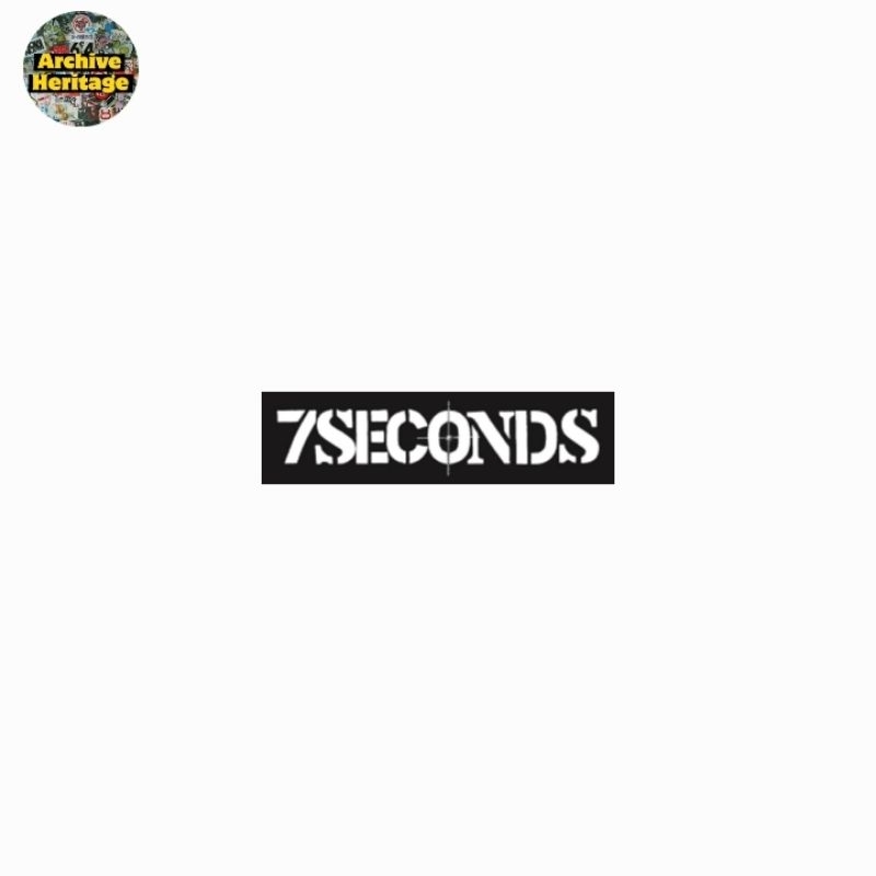 

sticker 7Seconds logo hardcore punk rock stiker