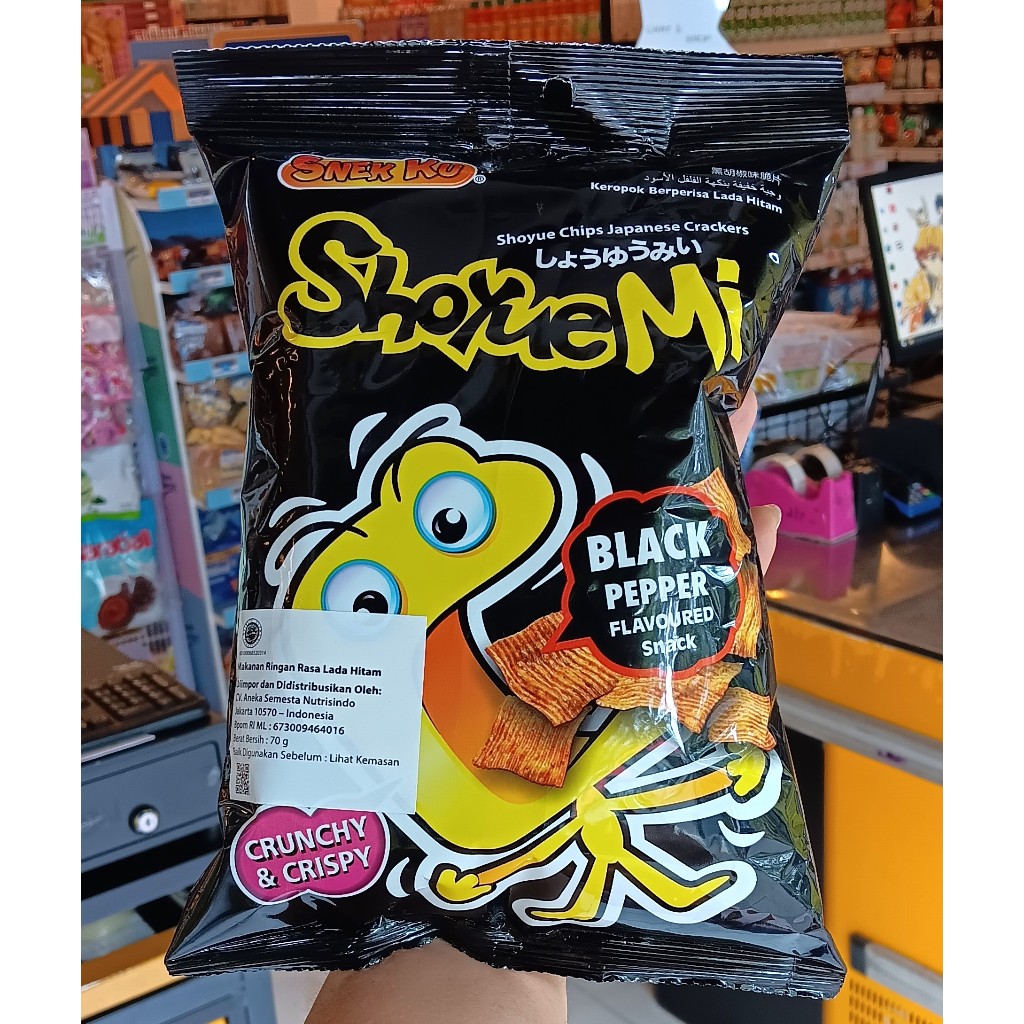 

SNEK KU SHO YUE MI BLACK PEPPER FLAVOURED SNACK ORI MALAYSIA