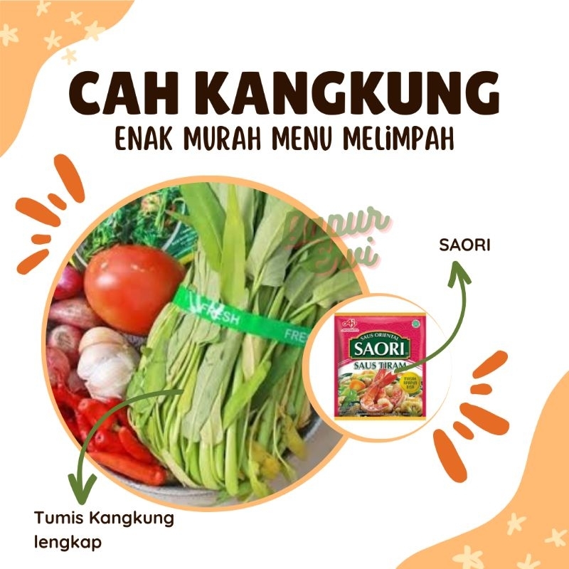 

PAKET CAH KANGKUNG TUMIS KANGKUNG LENGKAP