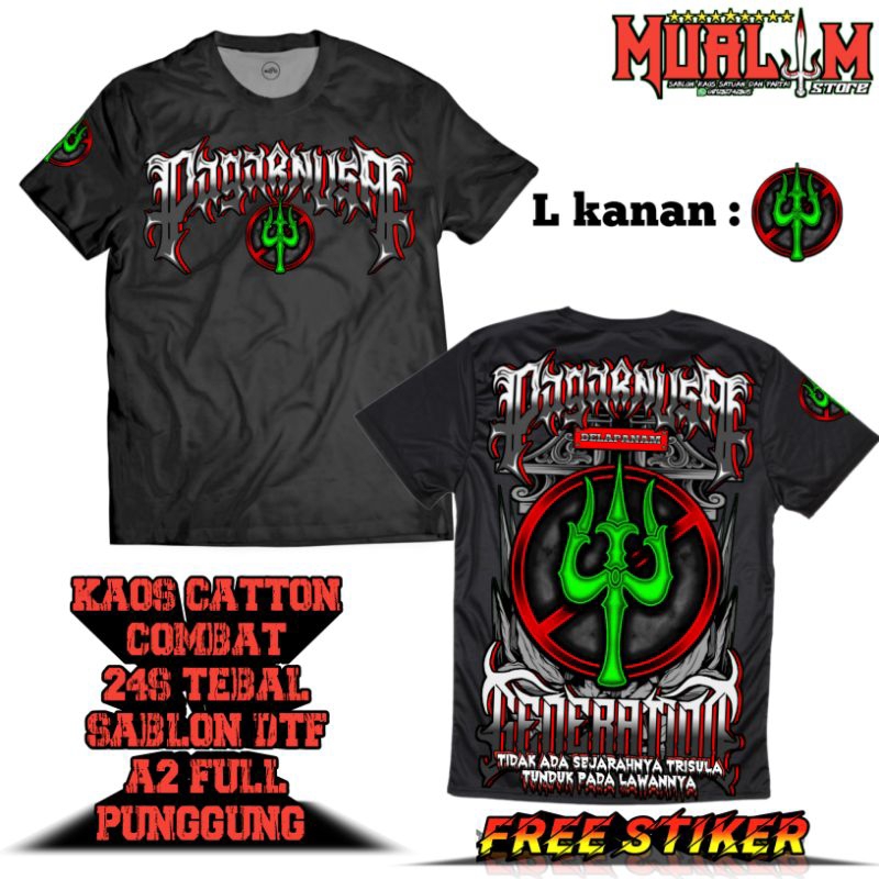 Kaos Pagar Nusa Generation TERBARU