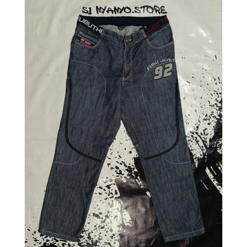 Fubu x Ford Platinum SVT Raw Indigo Jeans 92