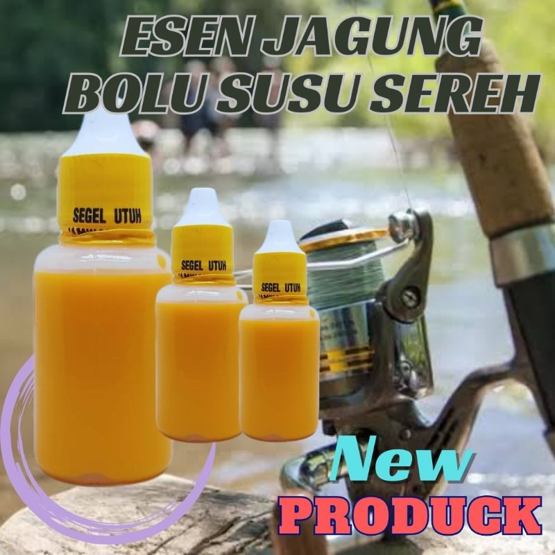 Esen Jagung Bolu Susu Sereh Oplosan Mancing Ikan Mas Nila Lele Amis Gurih