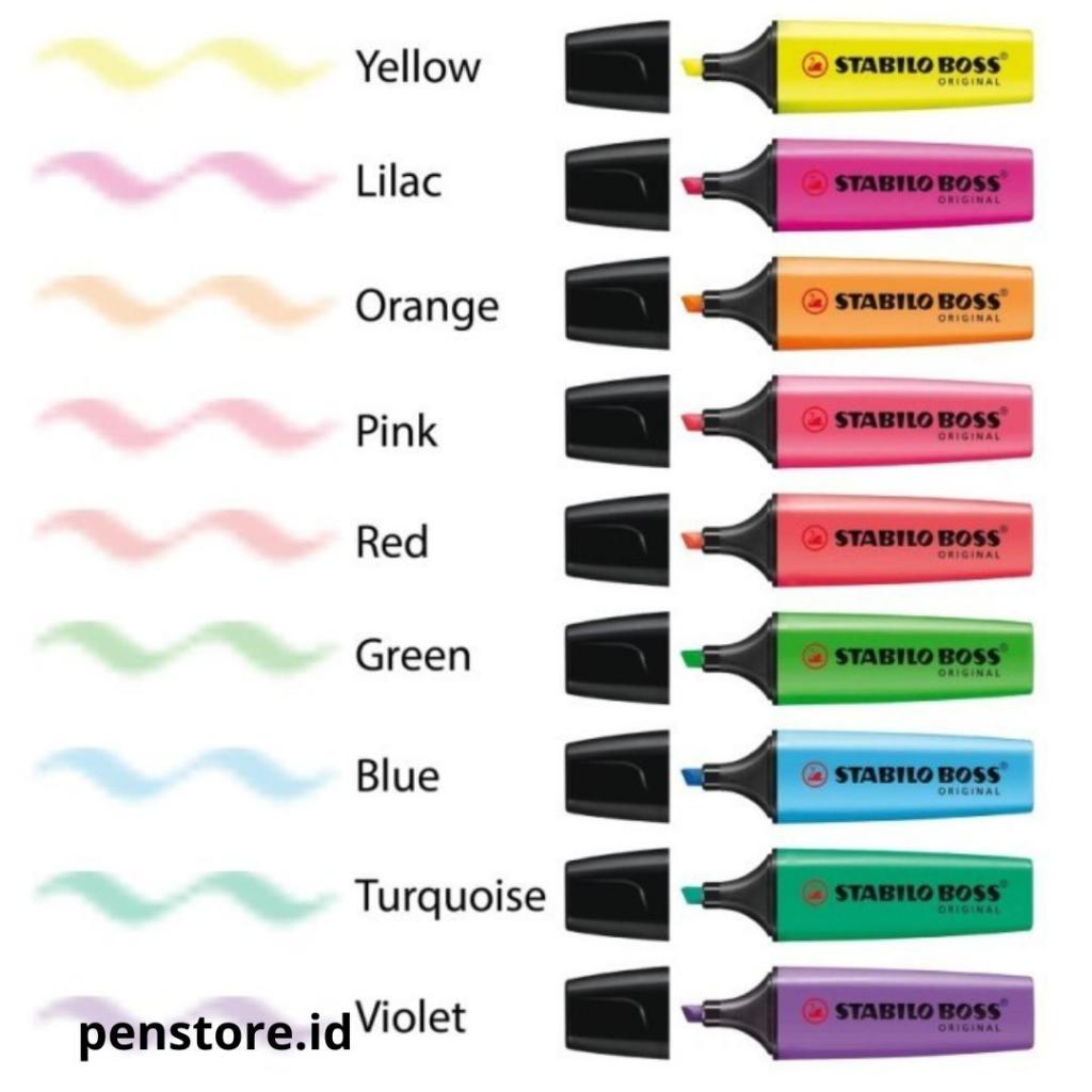 

(pcs) Stabilo Boss Original - Highlighter