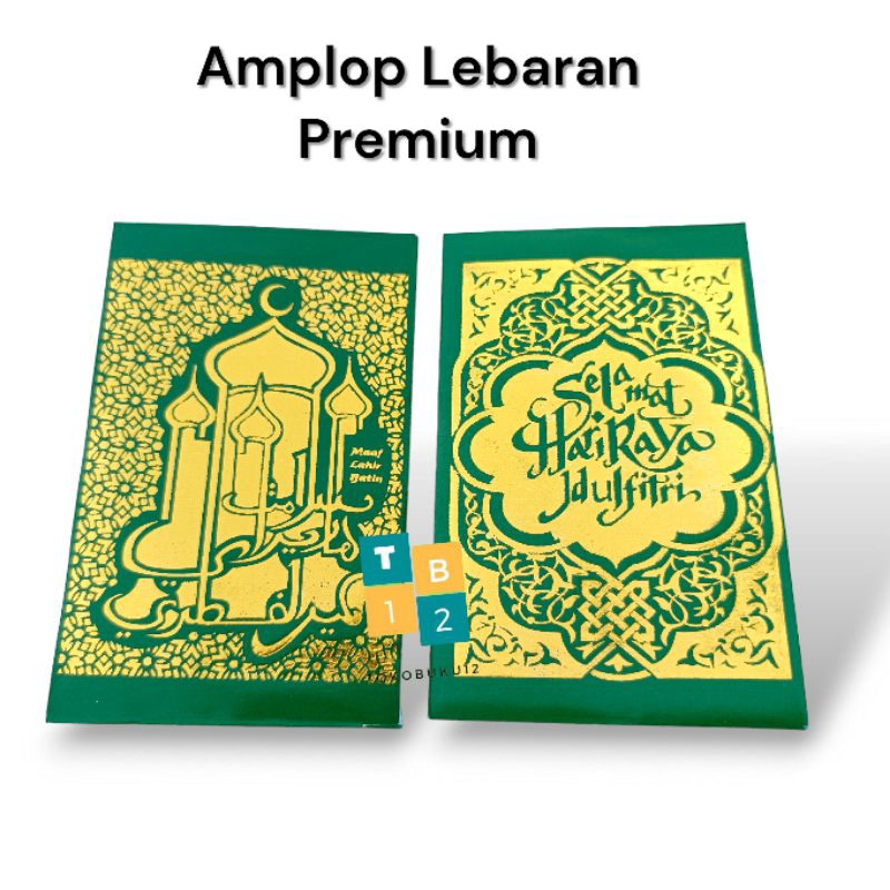 

Amplop Lebaran Premium Emas Foil - Amplop Idul Fitri Embos