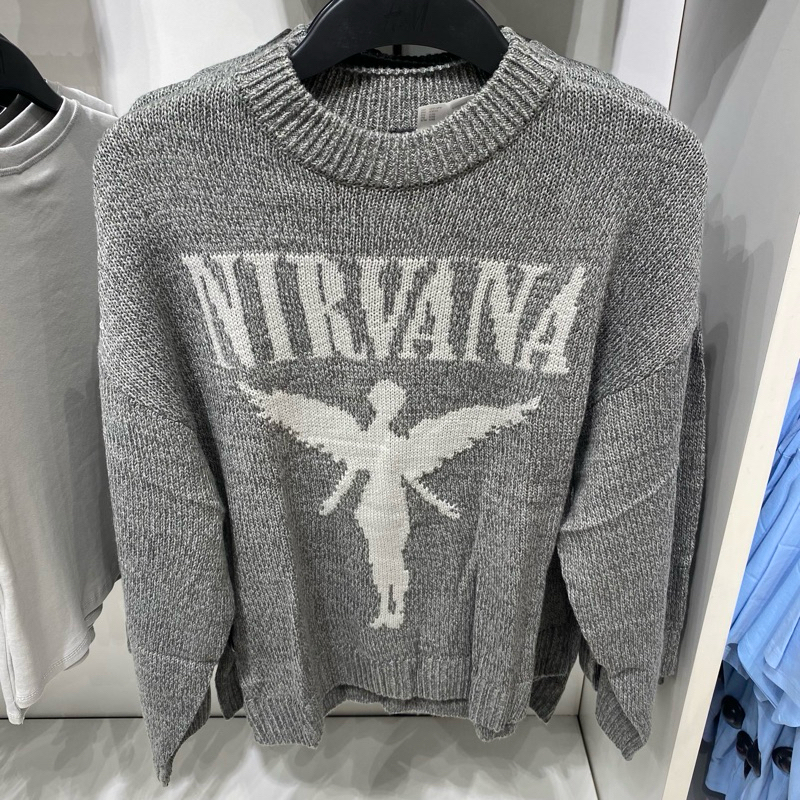 Sweater knit Nirvana x H&M Original Store