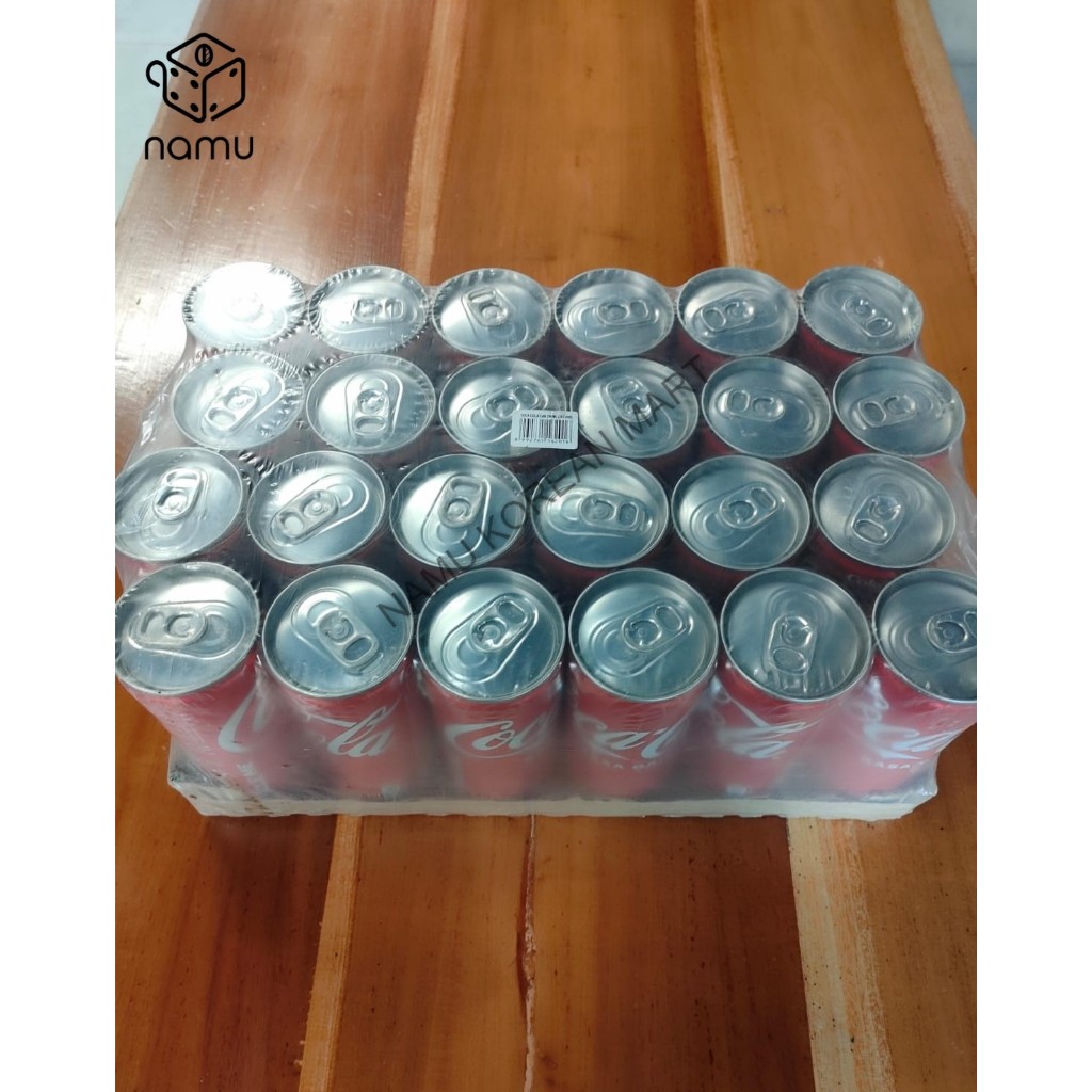 

Minuman Soda Coca Cola Original 330ml Kaleng 1BOX 24PCS / Minuman Soda / Soft Drink