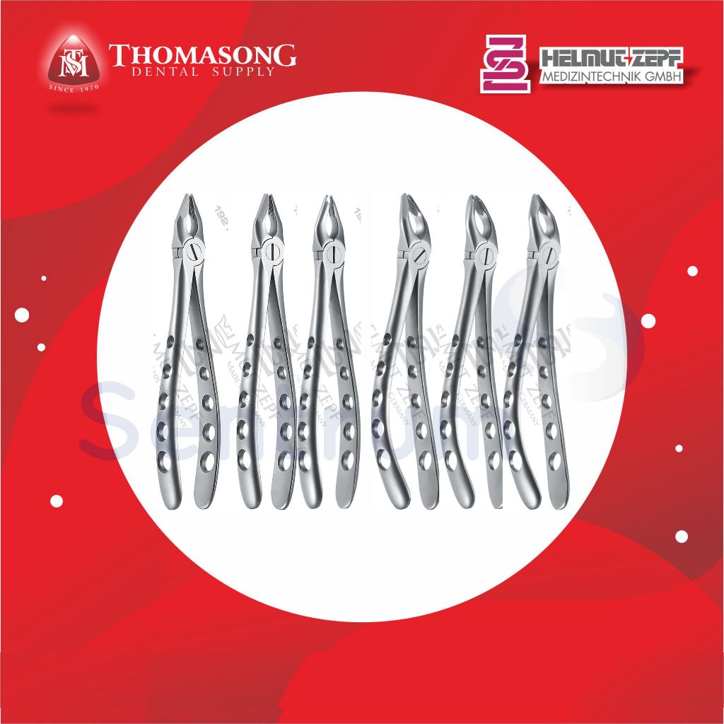 Extract Forceps Upper Incisor Premolar HELMUT ZEPF