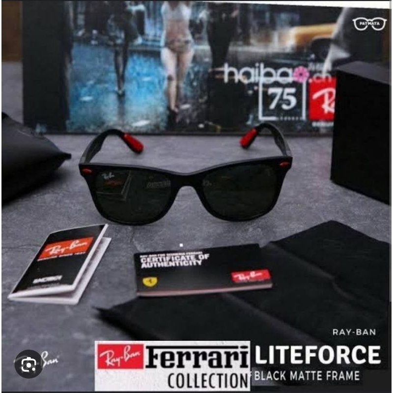 rayban sunglasses ferarri polarize ori