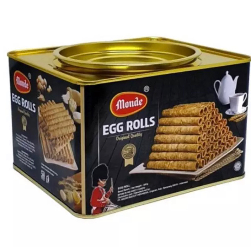 

EGG ROLL MONDE 300gr | Kue kaleng Lebaran | Hampers Lebaran