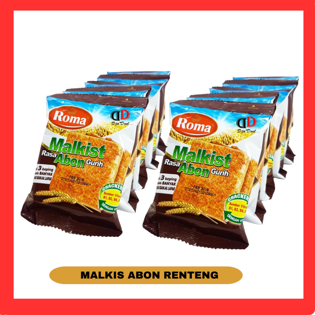 

roma malkist abon renceng isi 10pcs