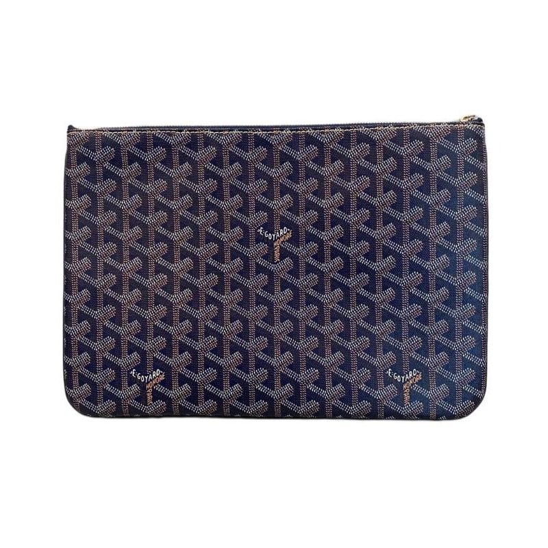 Goyard Senat Navy Clutch 29cmClutch