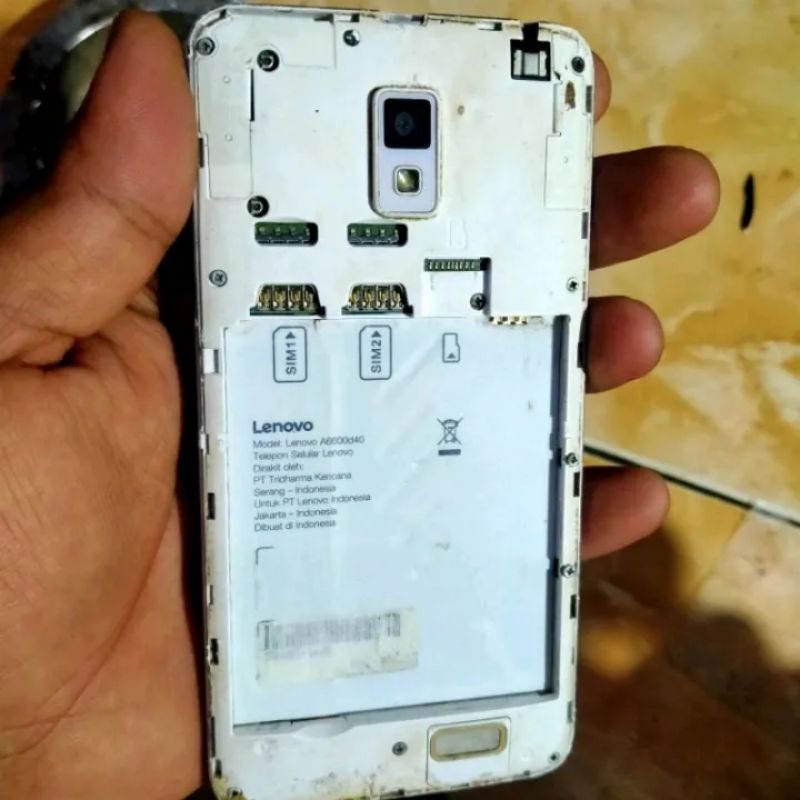 mesin Hp Lenovo A6600D40 normal udah tested