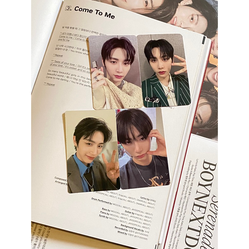 HAN TAESAN BOYNEXTDOOR PHOTOCARD OFFICIAL