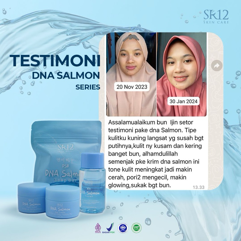 DNA SALMON SR12/DNA SALMON PAKET PENCERAH BPOM