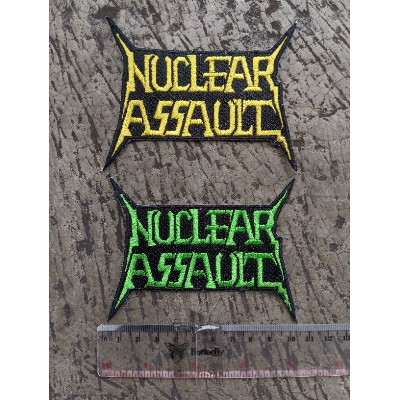 patch nuclear assault(black backing)