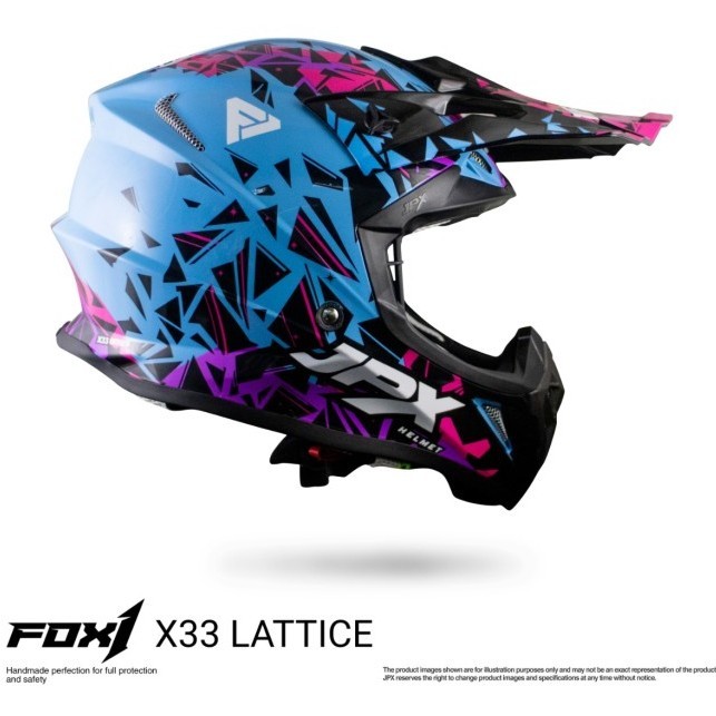 Helm JPX FOX1 FULL FACE X33 LATTICE