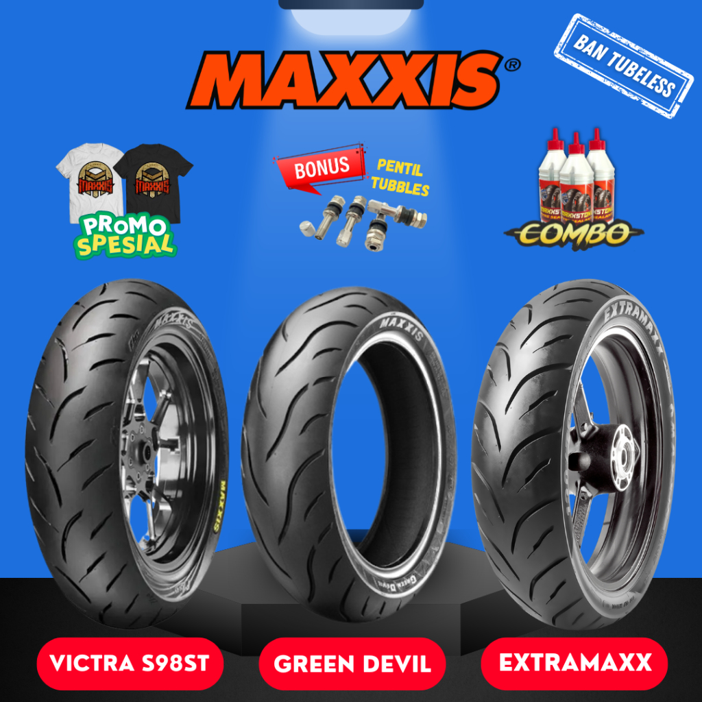 [READY COD] BAN MAXXIS VICTRA / BAN MAXXIS GREEN DEVIL / BAN MAXXIS EXTRAMAXX / BAN MAXXIS RING 17