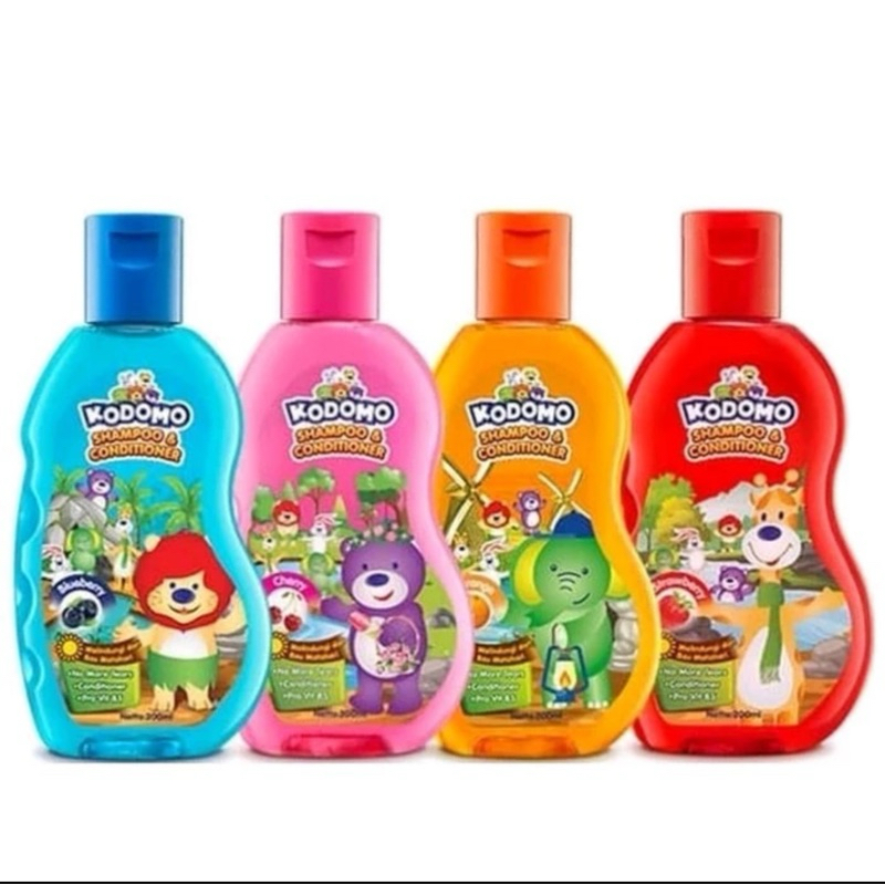 KODOMO SHAMPOO & CONDITIONER 200ml // KODOMO SHAMPOO & CONDITIONER 100ml