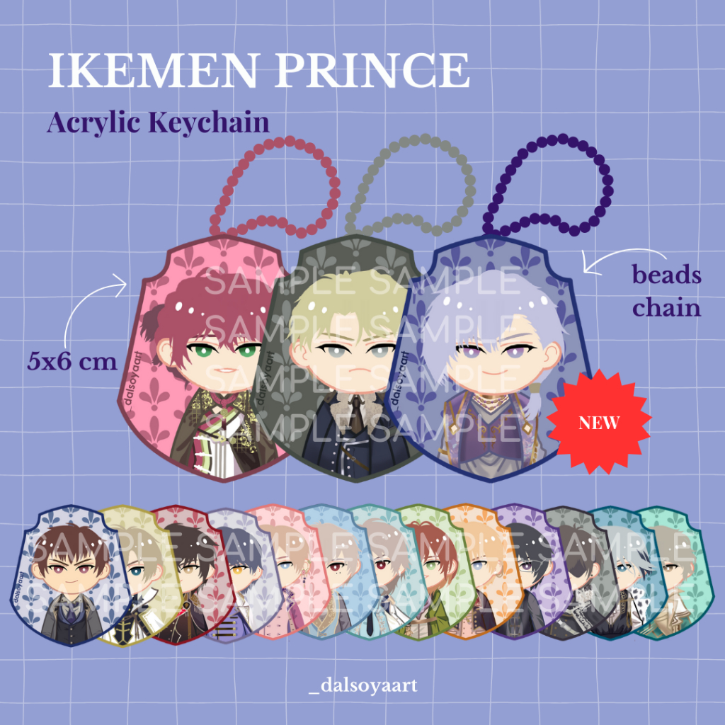 Ikemen Prince Acrylic Keychain