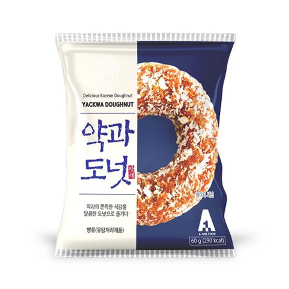 

Korean Yakgwa Doughnut /Korean Honey Pastry A-One Food 60gr